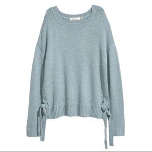 Over sized light blue sweater